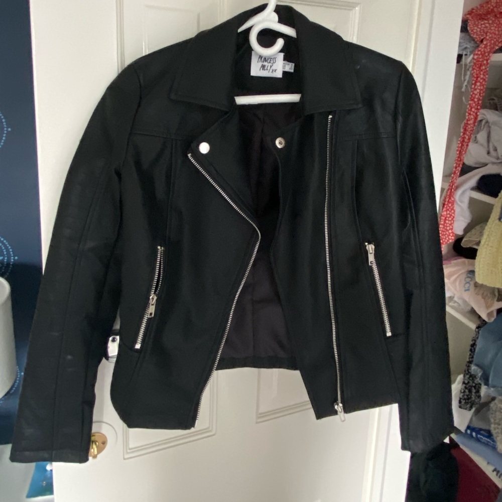 Princess Polly leather jacket